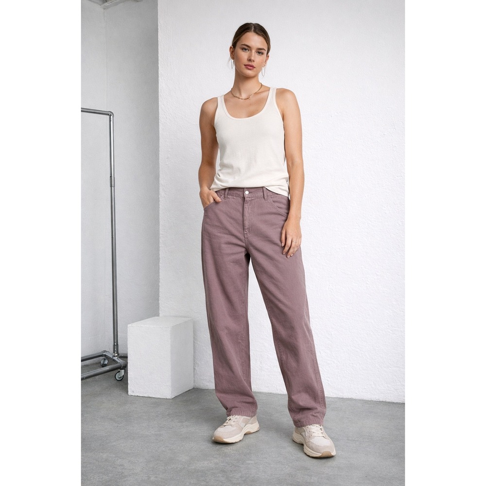 ASOS DESIGN Tall‎ Wide Leg Crop Pants Dusty Rose Size 8 Tall